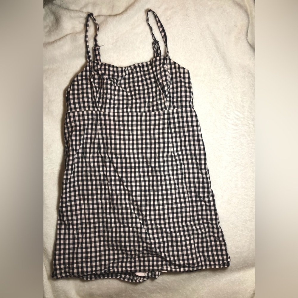 Urban Outfitters Cooperative checkered mini dress | Fall, Winter, Holiday